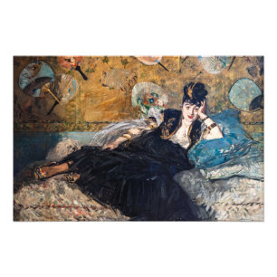 Foto Edouard Manet - Senhora com Leques