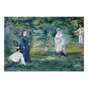 Foto Edouard Manet - Um Jogo de Croquet