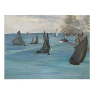 Foto Edouard Manet - Vista Marítima, Clima Calmo
