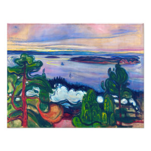 Foto Edvard Munch - Comboio Fumado