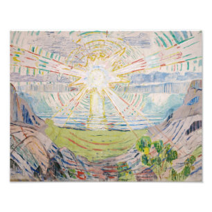 Foto Edvard Munch - O Sol