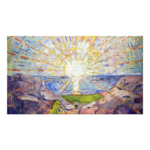 Foto Edvard Munch - O Sol 1911