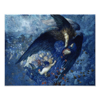 Foto Edward R. Hughes "Noite com seu trem de estrelas"