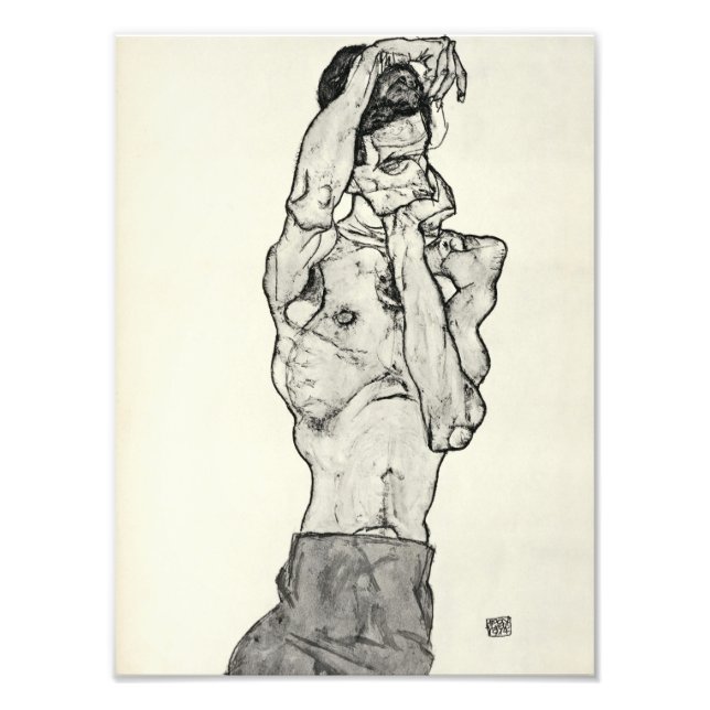 Foto Egon Schiele - Zeichnungen II. (Frente)