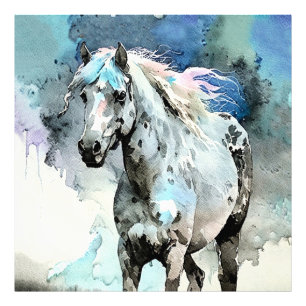 Foto Égua Appaloosa Travessa Aquarela