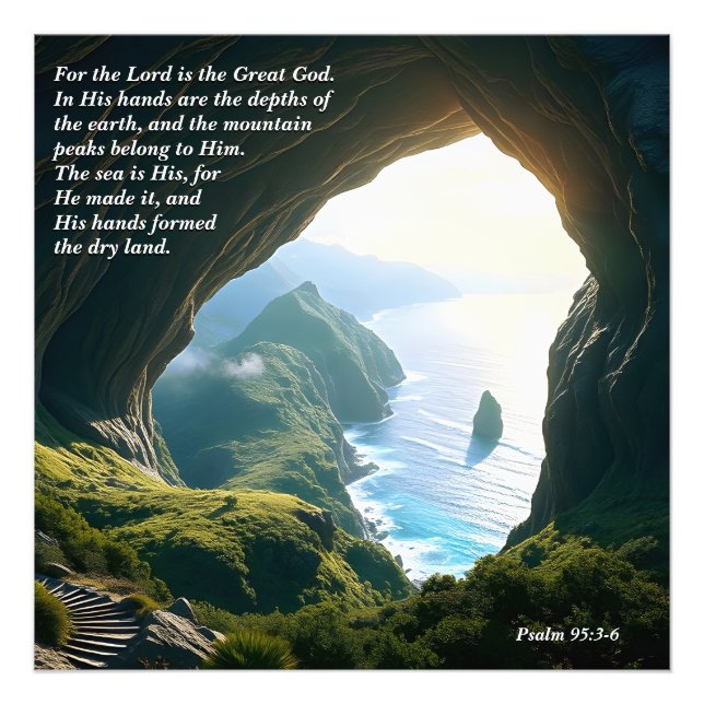 Foto Ele é o Deus Excelente, Deus e Criação Verso (Frente)