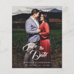 Foto Elegante do Rico de Orçamento Salvar a Data