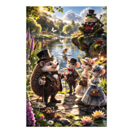 Foto Elegante para amigos, arte de festa de jardim vito
