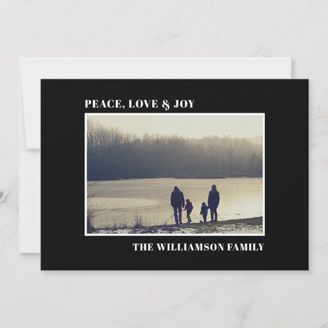 Foto Elegante Preto (Frente)