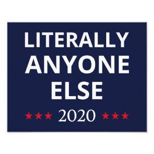 Foto Eleições 2020, Anti-Trump - Anyone Else II