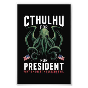 Foto Eleições Divertidas de 2024 Cthulhu para President