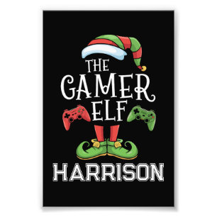 Foto Elfo Gamer Personalizado Vídeo de Natal Jogos 