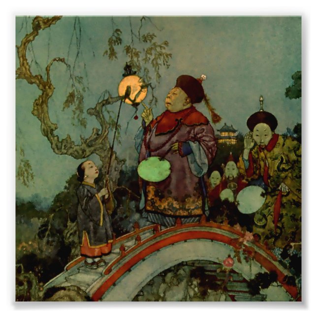 Foto "Em Busca de um Pesadelo" por Edmund Dulac (Frente)