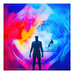 Foto Em pé nas cores