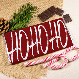 Foto Embalagem de chocolate de Natal vermelho moderno H