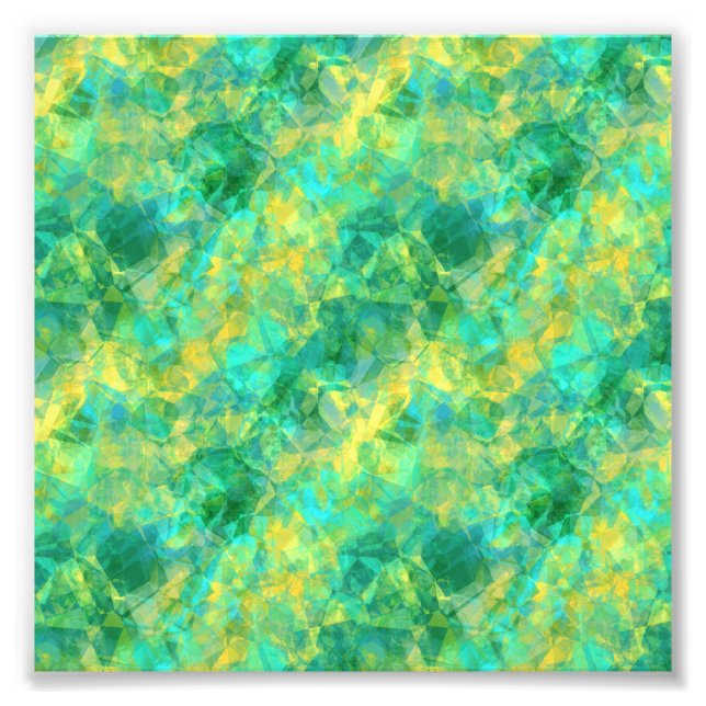 Foto Emerald Green Crumpled Texture (Frente)