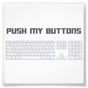 Foto Empurre meu teclado de computador dos botões