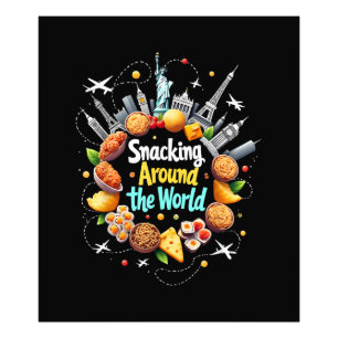 Foto Encaixando Em Torno Do Mundo Rápido Viagem de Comi