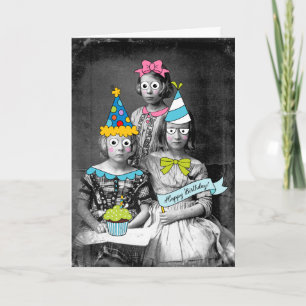Foto engraçada Cartão de Aniversário