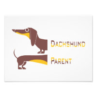 Engraçado e fofo dachshund para os pais de cães lo