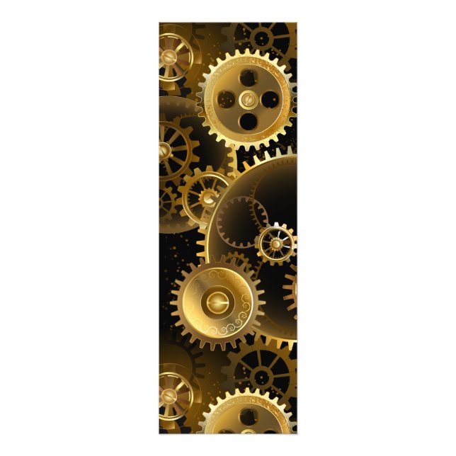 Foto Engrenagens de latão Steampunk perfeitas (Frente)