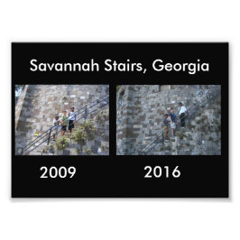 Foto Então e agora - Savannah Stairs, GA