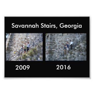 Foto Então e agora - Savannah Stairs, GA