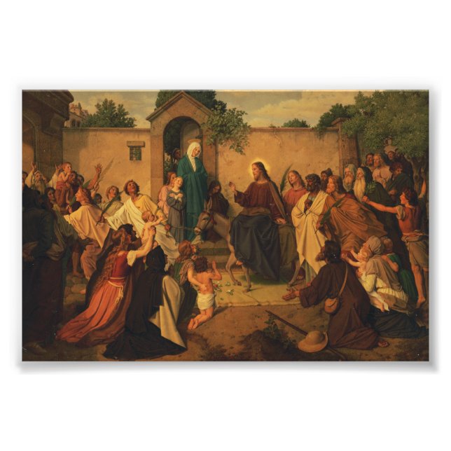 Foto Entrada de Jesus Cristo em Jerusalém  (Frente)
