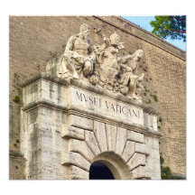 Entrada do Museu do Vaticano - Roma, Itália