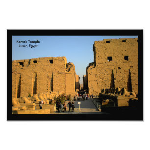 Foto Entrada do Templo Karnak