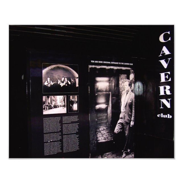Foto Entrada Original do Cavern Club, Liverpool, Reino  (Frente)
