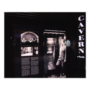 Foto Entrada original do clube da caverna, Liverpool,