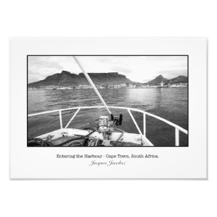 Foto Entrando no Porto da Cidade do Cabo
