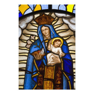 Foto Equador, Quito. Estátua da Virgem Alada