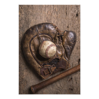 Foto Equipamento Vintage Baseball