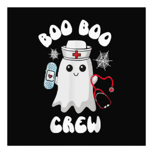 Foto Equipe Boo Boo Enfermeira Fofa Fantasma Halloween