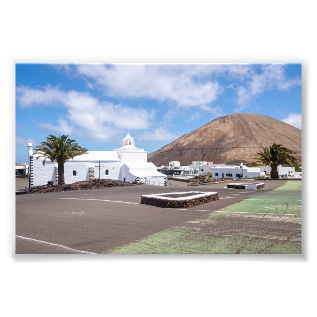 Foto Ermida de Nossa Senhora das Dores, Lanzarote (Frente)