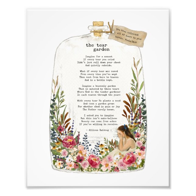 Foto Escritura cristã, citação de impressão (Frente)