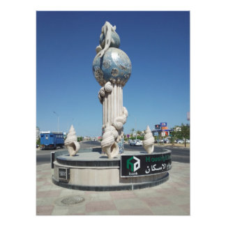 Foto Escultura aos habitantes marinhos