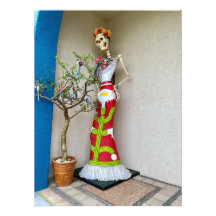 Escultura do Dia de Muertos em San Jose del Cabo