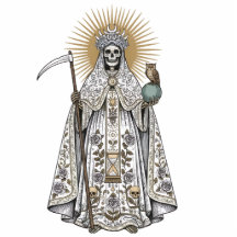 Santa Morte Santa Santíssima Morte Estátua 2D de R