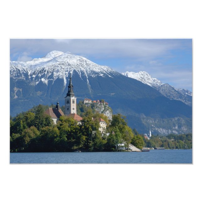 Foto Eslovênia, Bled, Lago Bled, Ilha Bled, Bled (Frente)