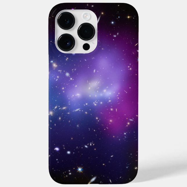 Foto Espacial do Aglomerado de Galáxias Roxo (Verso)