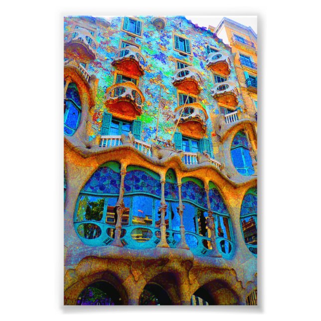 Foto Espanha Casa Batllo Barcelona (Frente)