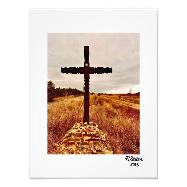 Foto Esperança no caminho. (Frente)