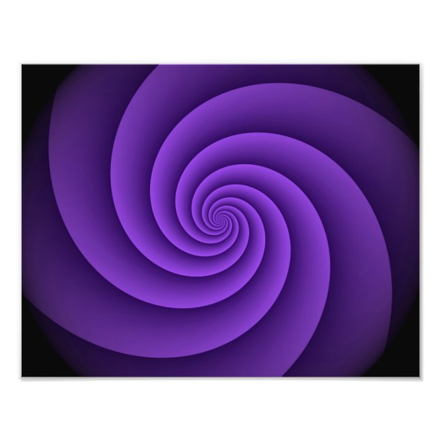 Foto Espirais de fundo abstrato soft IV (Frente)