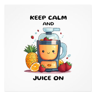Foto Espremedor de Frutas Mantenha a Calma e Juce Saúde