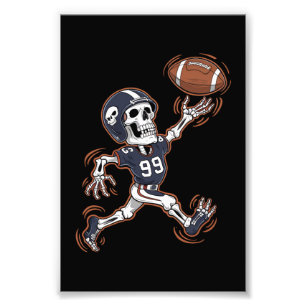 Foto Esqueleto de Futebol Americano Halloween Futebol A