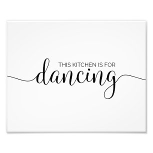 Foto Esta Cozinha É Para A Impressão De Dança