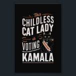 Foto Esta Senhora de Gato Infantil Está Votando Kamala<br><div class="desc">Esta Senhora de Gato Infantil Está Votando Kamala</div>